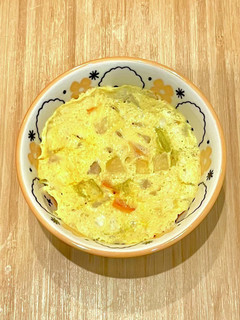 離乳食に!豆腐入りふわふわだし巻き卵風-レシピのメイン写真