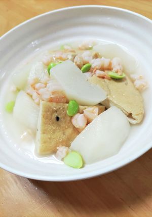 かぶとがんもの海老そぼろ-レシピのメイン写真
