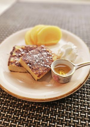 高野豆腐でフレンチトースト風-レシピのメイン写真