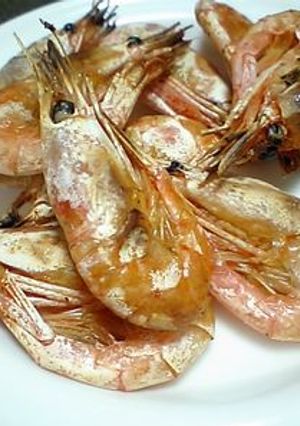 簡単おつまみ★カリカリ甘エビの塩焼き-レシピのメイン写真