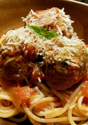 Pasta con Polpette-レシピのメイン写真