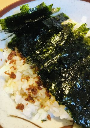毎日のしろごはん●韓国海苔卵ごはん-レシピのメイン写真