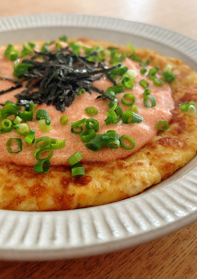 明太子マヨとチーズのとろろ焼き-レシピのメイン写真