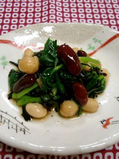 お豆とひじきの簡単☆わさび風味サラダ-レシピのメイン写真