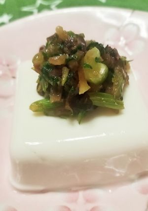 万能！セロリの葉でしっとり薬味-レシピのメイン写真