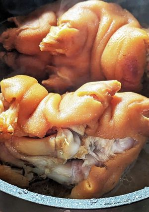 トロっとコラーゲンたっぷりな豚足煮-レシピのメイン写真