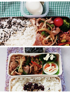 野菜炒め弁当(10.26)-レシピのメイン写真