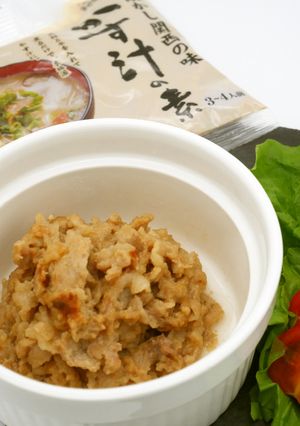 味付けは「かす汁の素」のみ！豚肉炒め♪-レシピのメイン写真