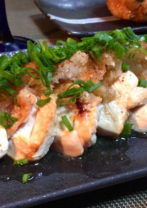 ヘルシー鶏むね肉のタタキ･おろしポン酢-レシピのメイン写真