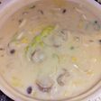 帆立と白菜のコーンクリームシチュー