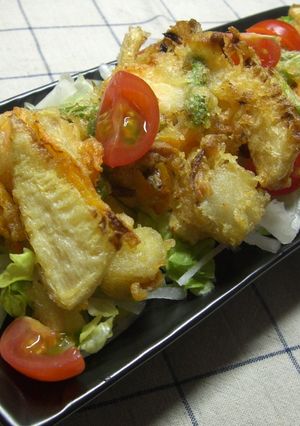 サクサクッ☆春咲きかき揚げ-レシピのメイン写真