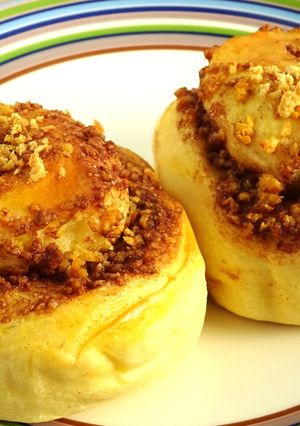 たんぱく質up↑大豆ミートシナモンロール-レシピのメイン写真