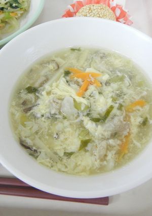 給食のサンラータン-レシピのメイン写真