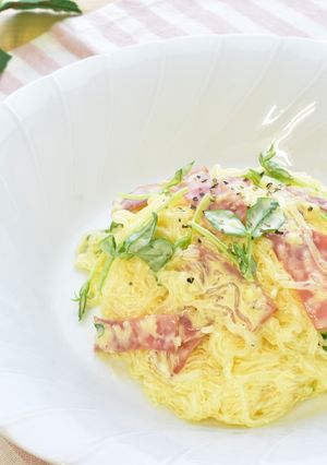 簡単！海藻麺の冷静カルボナーラ-レシピのメイン写真