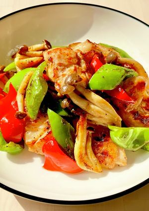 鶏もも肉とピーマンの「トマト塩麹」炒め-レシピのメイン写真