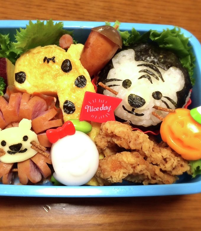 ホワイトタイガー遠足弁当 by クック071HIF☆ 【クックパッド】 簡単