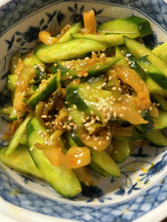 搾菜ミックスで旨辛おつまみ-レシピのメイン写真