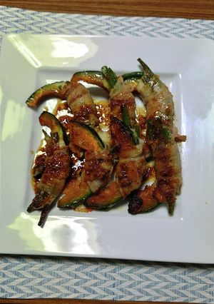 ヨウサマの減塩かぼちゃの粒マスタード焼き-レシピのメイン写真