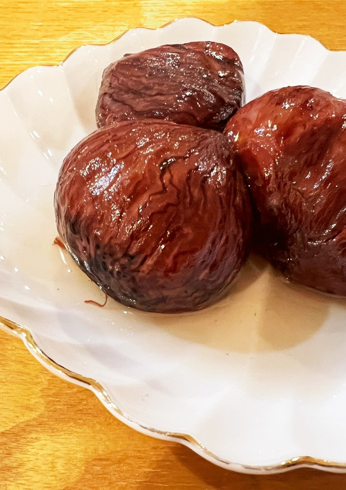 ラム香る 栗渋皮煮（ｴﾘｽﾘﾄｰﾙ使用）-レシピのメイン写真