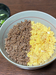 我が家のそぼろ-レシピのメイン写真