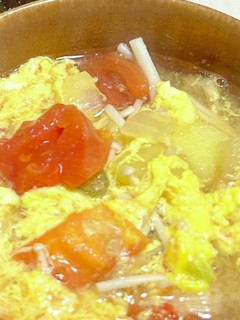 「夢農園さとう」のトマトでコンソメスープ-レシピのメイン写真