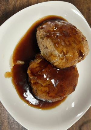 鮭とひき肉のチーズハンバーグ-レシピのメイン写真
