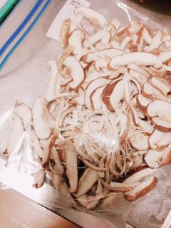 椎茸の冷凍方法-レシピのメイン写真