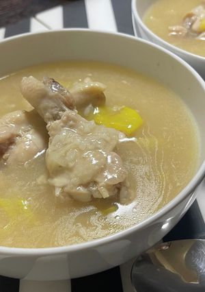 炊飯器で簡単！手羽元で参鶏湯/サムゲタン-レシピのメイン写真
