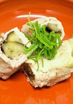 レンジで簡単！ナスの豚小間巻き-レシピのメイン写真
