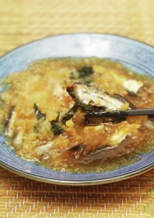ワカメと煮干しの大根おろし戻し-レシピのメイン写真