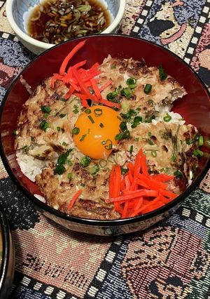 なんちゃって餃子丼-レシピのメイン写真