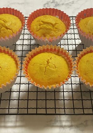 トースターでかぼちゃのカップケーキ-レシピのメイン写真