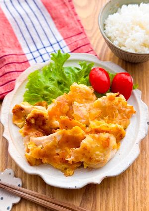 ポリ袋で楽をする！コンソメ鶏ピカタ-レシピのメイン写真