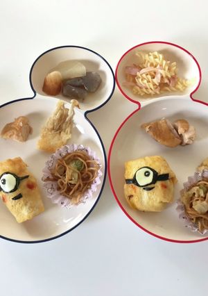 子供飯♡ミニオンの晩御飯！-レシピのメイン写真