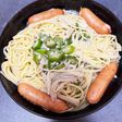 ワンパンえのきとオクラの和風風パスタ