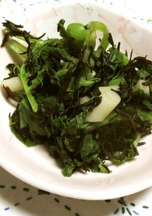 芽ひじきと大根なの、あっさり白だし煮-レシピのメイン写真