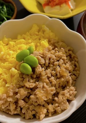 しっとり鶏そぼろ-レシピのメイン写真