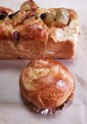秋満載 さつま芋ゴロゴロパン-レシピのメイン写真