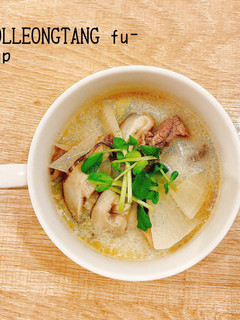 食べるスープ『ソルロンタン風スープ』-レシピのメイン写真