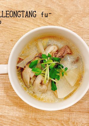 食べるスープ『ソルロンタン風スープ』-レシピのメイン写真
