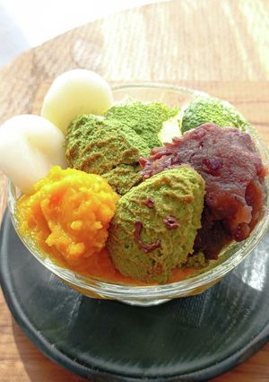ハロウィンや冬至に！和風パンプキンパフェ-レシピのメイン写真