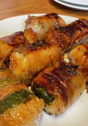 肉巻おにぎり！-レシピのメイン写真