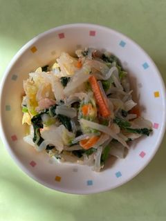 【保育園給食】マンナンサラダ-レシピのメイン写真