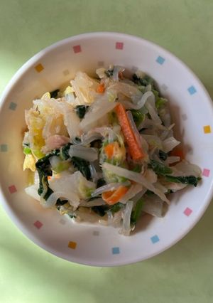 【保育園給食】マンナンサラダ-レシピのメイン写真