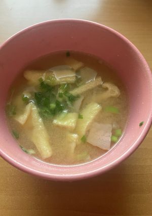 オガタ家　お昼の味噌汁-レシピのメイン写真