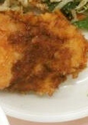 チーズ入りチキンカツ★宇都宮学校給食-レシピのメイン写真
