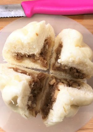 肉まんの美味しい温め方、食べやすい方法-レシピのメイン写真