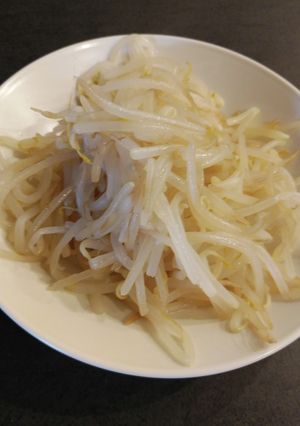 残った油でもやしナムル-レシピのメイン写真