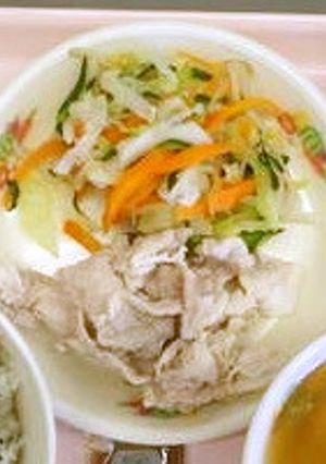 豚しゃぶ★宇都宮学校給食-レシピのメイン写真