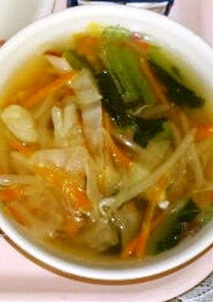 野菜スープ★宇都宮学校給食-レシピのメイン写真